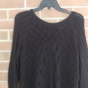 Eyeshadow | Black Waffleknit Sweater